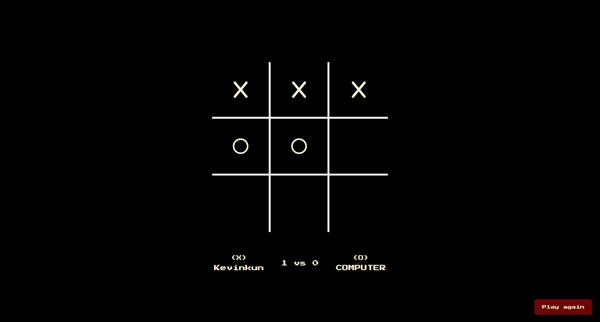 Tic Tac Toe